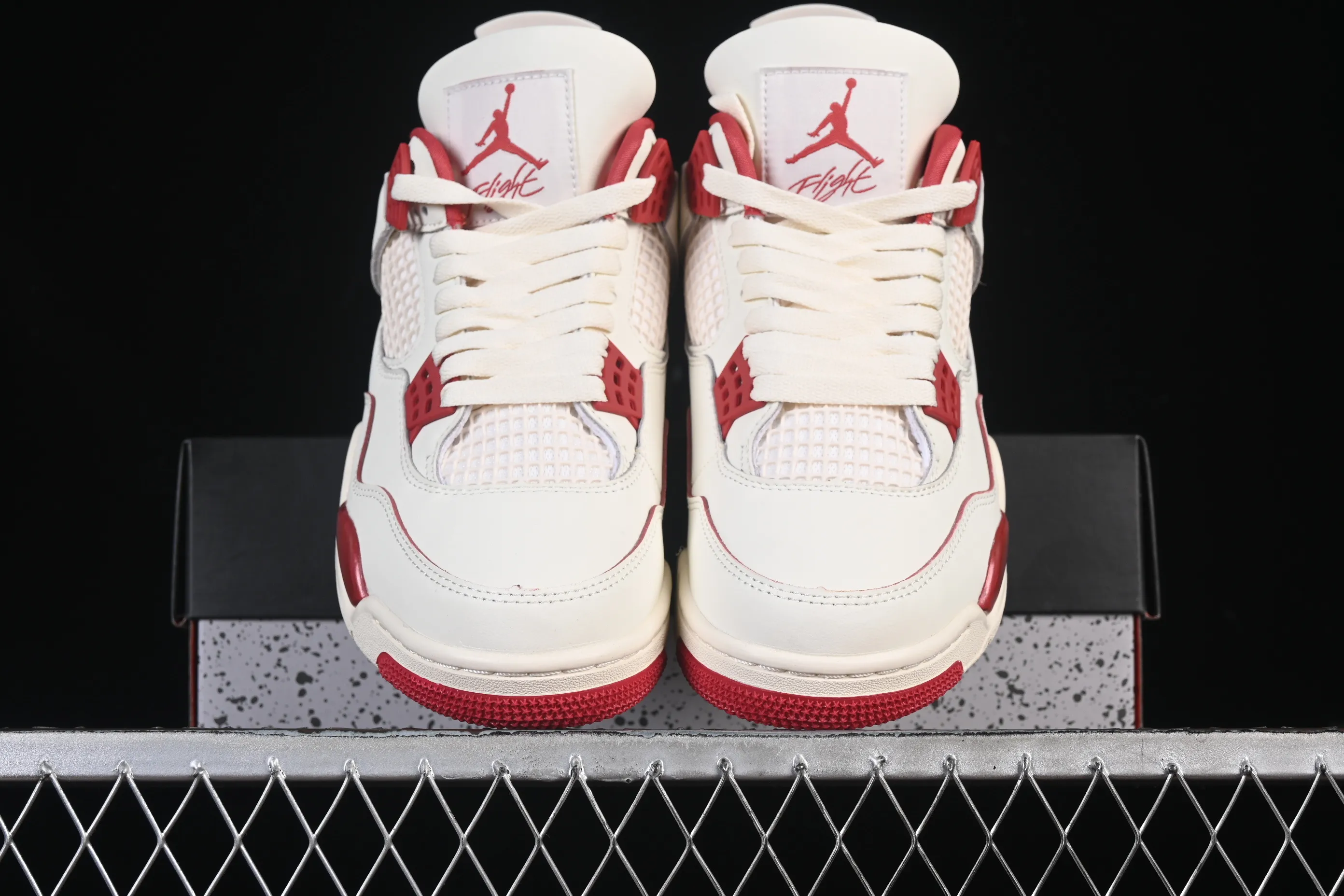 All categories Air Jordan Jordan series basketball shoes Air Jordan 4 Air Jordan 4 Retro "Valentine's Day" AJ4 Joe 4 Red Valentine's Day HV0823-108